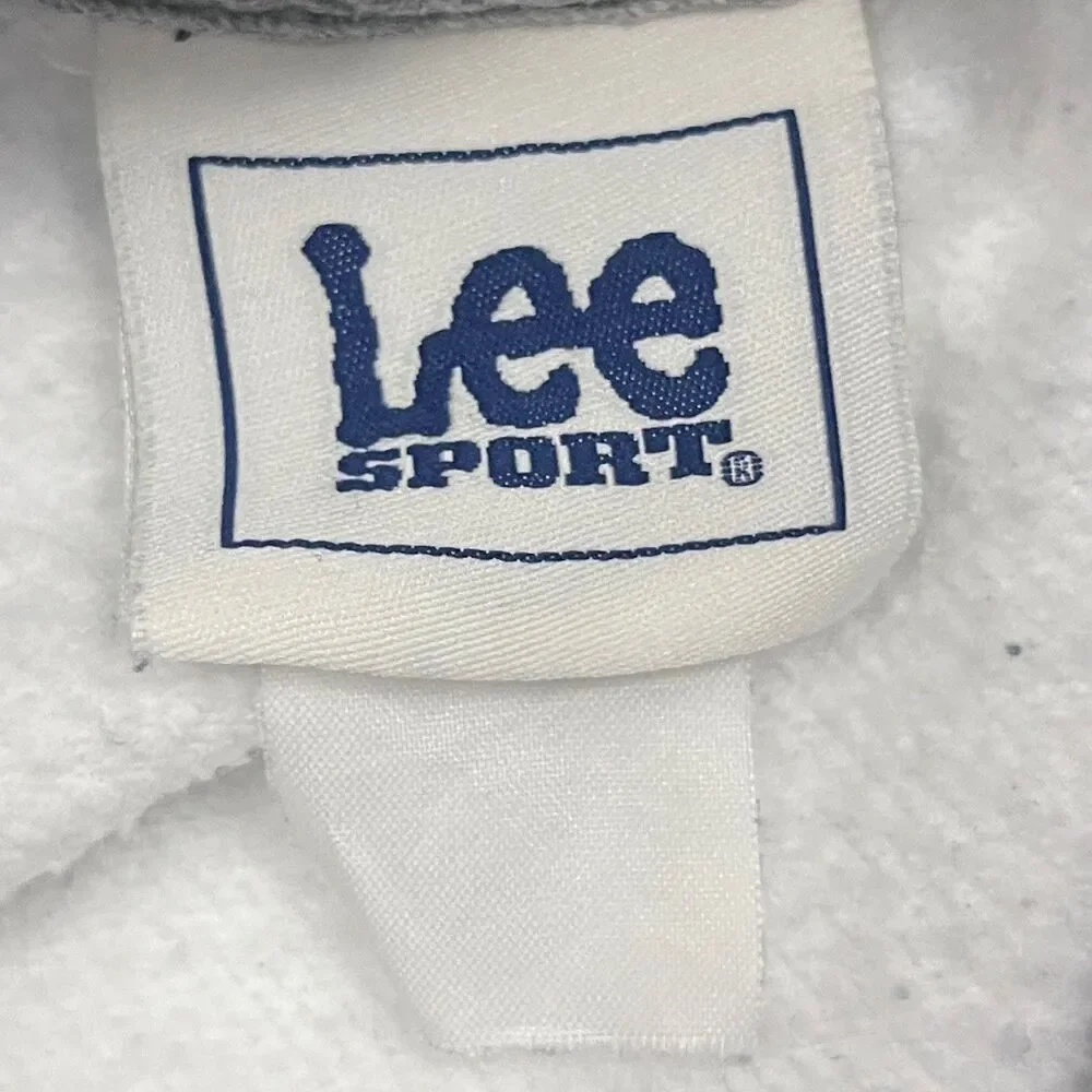 VTG Lee Sport New York Yankees MLB Pullover Hoodie Colorblock Y2K Men’s L